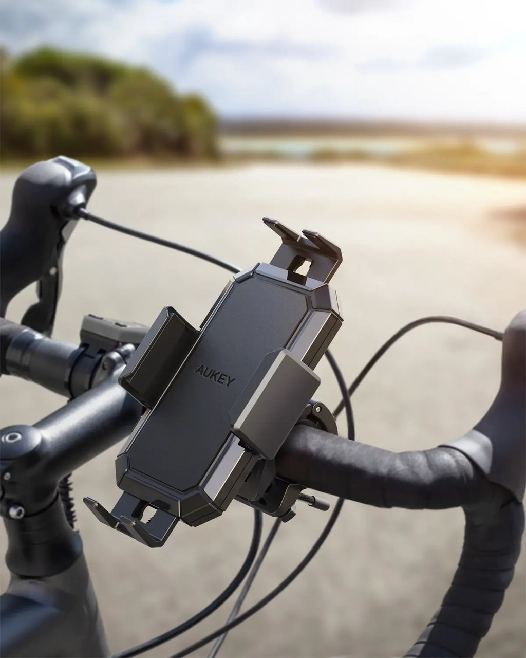 Fahrrad-Handyhalterung Strong, 360 Grad drehbar, univers. für Smartphones