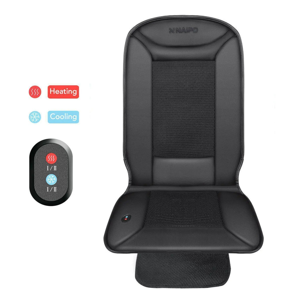 NAIPO Auto Sitzkissen Beheizbar Sitzauflage mit Heizung- und  Kühlungfunktion und